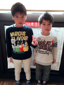 とーまくん、まおくん